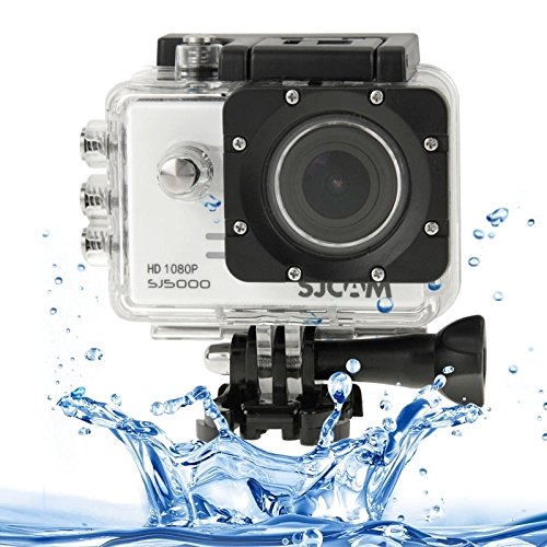 examen SUNSKY SJCAM SJ5000 Novatek Full HD 1080P écran LCD 2,0 pouces Caméra Sport caméscope avec le boîtier étanche, 14,0 capteur Mega CMOS, 30m étanche ( Color : White )