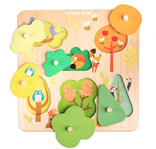Preisvergleich Produktbild Le Toy Van petilou Woodland Tree Puzzle