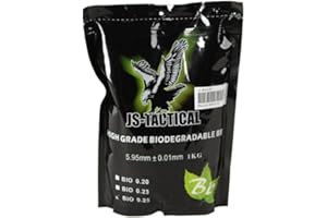 PALLINI JS TACTICAL BIODEGRADABILI O,25G HIGH GRADE BIANCHI 4000BB (JS-BIO0 25)