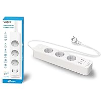 TP-Link Tapo P300 steckdosenleiste mit 2 USB-Anschlüsse & 1 Type C-Anschlüsse,Mehrfachsteckdose Sicherheitsgarantie,funktioni