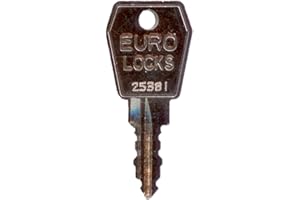 EuroLocks Ersatzschlüssel 25501 bis 26000 - für Briefkasten, Universalschlösser, Möbelschlösser, etc. von EuroLocks (Code 25501 bis 26000) - Nachschlüssel, Zusatzschlüssel - Schließung 25992