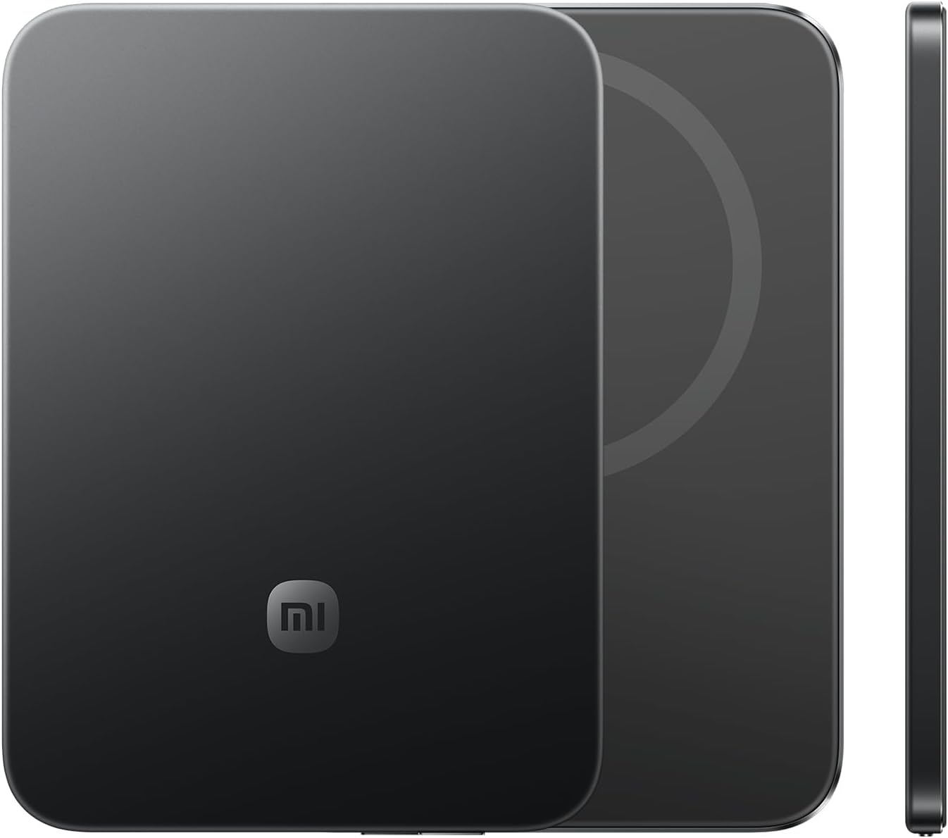 Xiaomi Ultrathin Magnetic Power Bank 5000mAh 15W Compatible con MagSafe para iPhone Batería Externa Ultrafina y Ligera con Carga inalámbrica, Compatible con iPhone 17/16/15/14/13/12, Graphit Schwarz