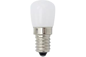 Luckxing 4 Stücke LED Kühlschranklampe E12 LED Lampen, AC220-240V LED Schraube Birne, E12 Weiß (6000K) / warmweiß (3000K) LED Kühlschrank Gefrierfach Licht Schraube Lampe Birne