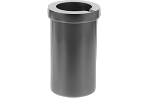 VILLCASE Creuset En Graphite 2 Kg Four De Fusion Pour or Argent Platine Métaux Précieux Résistant Acides Et Alcalis Stabilité Thermique Pour Raffinage Et Coulée