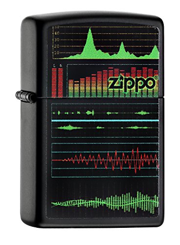 Preisvergleich Produktbild Zippo 60001004 Sturmfeuerzeug BASS BEAT EQUALIZER