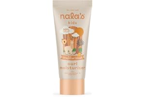 NALA'S BABY Nala's Kids Tropical Curl Blast Moisturiser | Allergen-Free Tropical Fragrance | 99% Natural | Dermatologically-tested | Vegan | 150ml | Nalas Kids