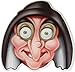 Price comparison product image Disney Halloween The Wicked Witch (Snow White) - Card Face Mask - Licensed Pr...