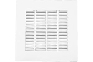 BORDSTRACT Cubierta De Drenaje Principal De Piscina, Cubierta De Drenaje De Piso Cuadrado De 18,5 Cm/7,3 Pulgadas, Cubierta De Drenaje De Piso De Plástico ABS para Piscinas, Spas