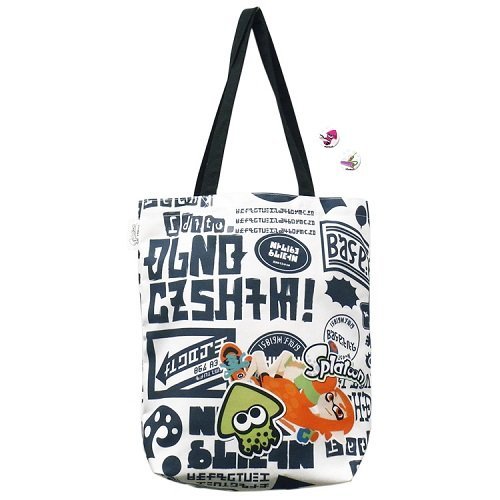 Preisvergleich Produktbild splatoon Tasche mit "Ikasu können Buttons" Graphity