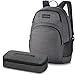 Produktbild DAKINE 2er SET Rucksack CENTRAL + SCHOOL CASE Mäppchen Carbon