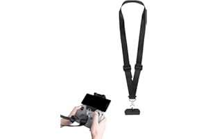CERFFOOL Lanière Tour de Cou Réglable pour DJI RC-N3/N2/N1 Télécommande pour DJI FLIP/NEO/Air 3S/Mini 4 Pro pour Accessoires de Drone