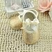 Koly Newborn Baby Anti-slip Soft Bottom Prewalker Shoes Glitter Party First Walking Shoes