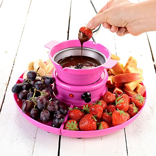 Rosenstein & Söhne Gummibärchen-Maschine und Schokokonfekt-Maker mit Gussformen-Set, 25 W - 7
