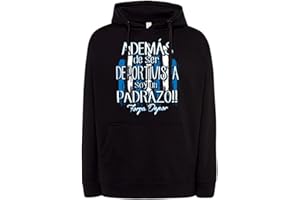 Diver Bebé Sudadera además de ser Deportivista Soy un padrazo futbolero de La Coruña