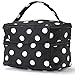 LaRoc ® Makeup Cosmetic Bag Travel Accessory Toiletry Wash Double Zip Pouch Purse Holder