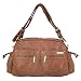 timi & leslie Jessica Diaper Bag Set (7-Piece, Caramel)
