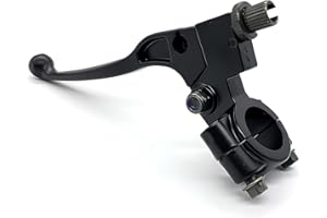 Kesiku 7/8" 22mm Motorcycle Dirt Bike Master Cylinder Brake Lever - Universal Handlebar Replacement for 90cc 110cc 125cc Motorbike