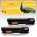 Produktbild 2x Toner SCHWARZ alternative zu TN326 TN336 BROTHER HL L8250 CDN / HL L8350 CDW / DCP L8400 CDN