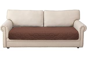 Taiyang 100% wodoszczelny pokrowiec na sofę dla psa, narzuta na łóżko dla psa, osłona na meble kanapowe dla dzieci, psów, kotów (kawowy, 76-180 cm)