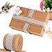 Produktbild Jute Spitze Natural Jute 3PC Lace Border Craft 5 CM X 5 M For Vintage Rustic Wedding Decoration Home Diy Dexterity – Christmas Decor