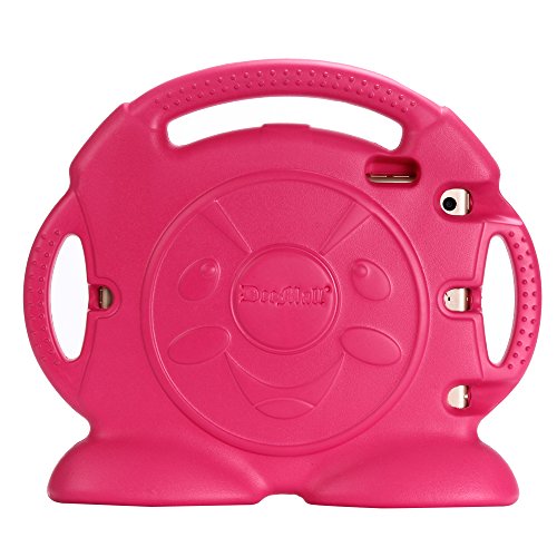 iPad Mini Schale, iPad Mini 3 Cover, DeeMall Shock Proof Convertible Handle mit Kickstand Kinder freundliches Schutz Fall for Apple iPad Mini 3 Tablet – Thomas Rose Pink - 2