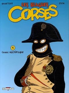 jaquette livre Les blagues corses, Tome 1 : Canal hystérique