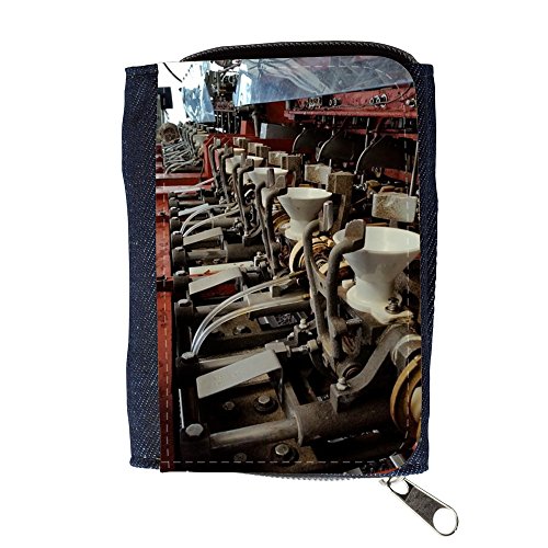 Preisvergleich Produktbild Portemonnaie Geldbörse Brieftasche / / M00153754 Schäler Maschine Cannery Metall Alt / / Purse Wallet