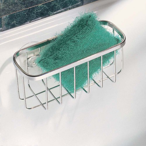 InterDesign 84702EU SinkWorks Spülbecken-Caddy mit Saugnapf aus Edelstahl - 2