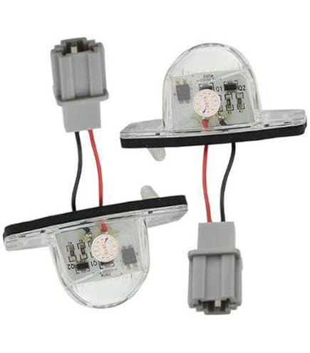 Ampoules LED Plaque D'immatriculation 6000K Xenon Blanc - Compatible Honda Civic, Pilot, Odyssey, Acura MDX, TL... - 3