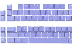 HUYUN Jeu de touches de clavier compatible avec clavier Logitech G813/G815/G913/G915 TKL (violet)