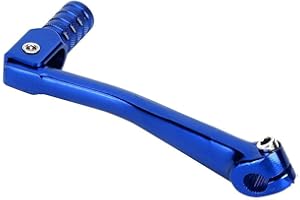 Lsaardth Motorrad Schalthebel Gear Shift Lever, Klappbarer Schalthebel Universal CNC Dirt Bike Pitbike Motorbike Schalthebel Motorrad Modifikation Zubehör für meisten Motorrad, 5,9x2,5 Zoll