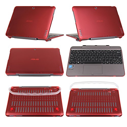 mCover Hartschalen-H  lle 10 1  ASUS T100HA Convertible Notebook - Rot  T100HA 