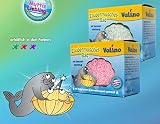 Valino Kinder Badespaß 6 tlg Geschenk set Knisterbad Badefarben uvm - 2