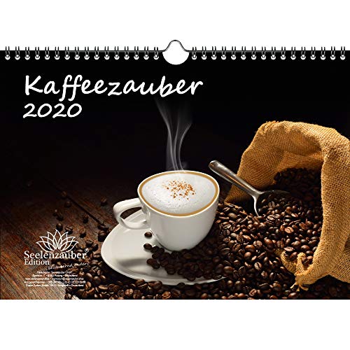 Preisvergleich Produktbild Kaffeezauber DIN A4 Kalender 2020 Kaffee - Seelenzauber