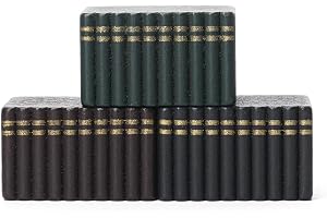 Odoria Dockhus Miniatyrböcker: 3 stycken 1/12 Trappor Vintage Anteckningsbok Trä Antik Bokhandel - Minimaterial Skolkontor Re
