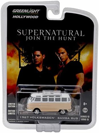 1967 VOLKSWAGEN SAMBA BUS from the hit television show SUPERNATURAL * GL Hollywood Series 13 * Greenlight Collectibles 1:64 Scale 2016 Die-Cast Vehicle