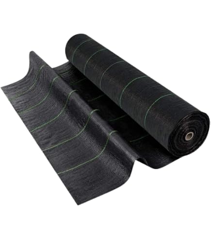 Garden Mile ® Toile De Paillage Anti-mauvaises Herbes 2x10m - Résistante 100g/m² - Idéale Gravier, Terrasse, Gazon Synthétique
