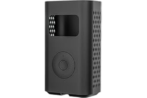 GIOPUEY Cover Compatibile con Xiaomi Portable Electric Air Compressor 1S / Xiaomi Mi Portable Air Pump, Materiale siliconico - Nero