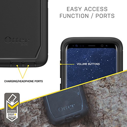 OtterBox Defender - Funda de protecci  n Triple Capa para Samsung Galaxy S8   Color Negro