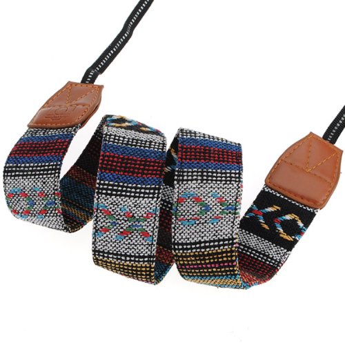 paule Bandouli re courroie sangle de cou pour reflex DSLR Nikon Canon
Sony Panasonic
