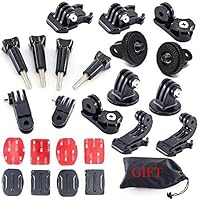 Action Pro Kit Mount Adapter Chain Tripod Screw Compatible with GoPro Hero 8 7 6 5 SJCAM Xiaomi Yi 4k Eken Action Camera