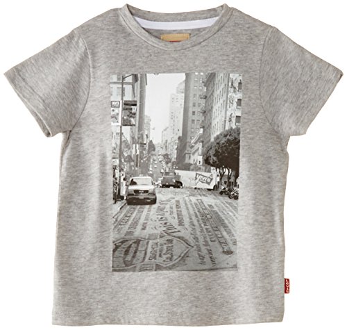 Levi's Baby-Boys NF10237 T-Shirt, Light Grey Chine, 18-24 Months (Manufacturer Size:2 Years)