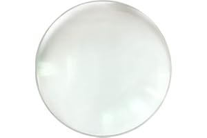 IPENNY Lupe Leselupe 15X HD Optische Glaslupe 50 MM Doppelter Konvexer Spiegel Wissenschaftlicher Experimentierspiegel Vergrößerungsglas für Reparatur Beobachtung Identifikation