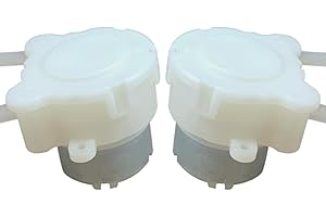 CONQUERALL 2PCS DC 5V Micro Pompe péristaltique Petit débit Pompe Auto-amorçante pour pomper de l'huile, pomper du désinfectant pour Les Mains