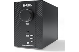 KGUSS FX-Audio- L07 Stereo Audio Amplificatore 200W x2 MA5332MS 2 Canali Classe D Power Amplificatore Bridgeable BTL 400W Hi-Fi Fully Balanced Amplificatore per altoparlante passivo Bookshelf desktop Home