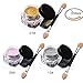 VALUE MAKERS 3 Color 2-3g Mirror Nail Powder-Metalic Nail Polish Effect Chrome Effect Pigment-Glitter Dust Powder Nails Art Tools