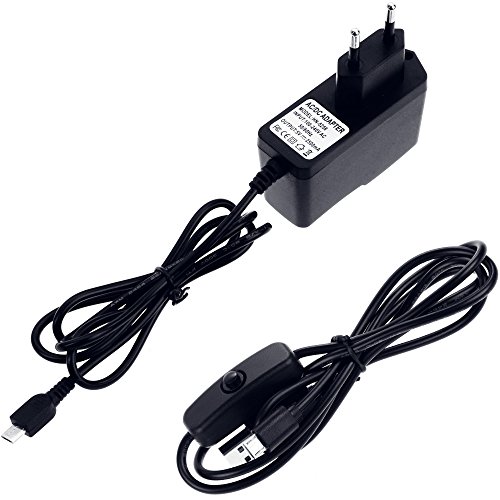 Zacro 5-EN-1 Kit para Raspberry Pi 3 y 2   Caja de 9 Capas de Refrigeraci  n   Mini Fan con 4 Tornillos  USB Cable Encendido   3 Disipador de calor   USB Cable Cargador