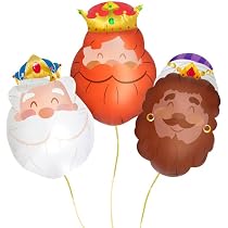 Globo Foil Gigante De Elfo Mágico Para Navidad - 164x152 Cm, Solo Para Aire, Decoración Festiva