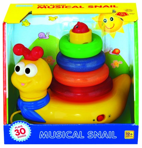 Megcos Musical Snail, Multi Color