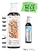 Body Merry Glycolic Acid Exfoliating Cleanser - Anti-Aging + Acne Face Wash w AHA For Wrinkles, Lines & Spots Reduction - Natural Blend of Best Rosehip & Tea Tree Oils + Jojoba Beads For a Deep Clean…